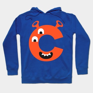 C Letter Hoodie